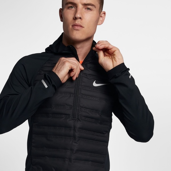 Nike AeroLoft Men's Long-Sleeve Running Top - Picture 2 of 8
